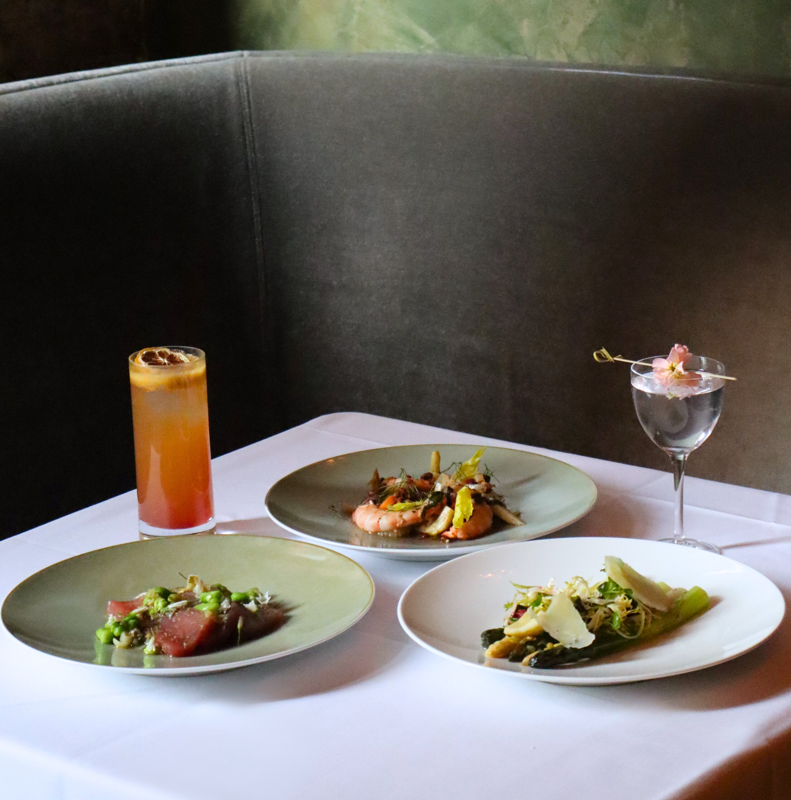 Temple Court table spread